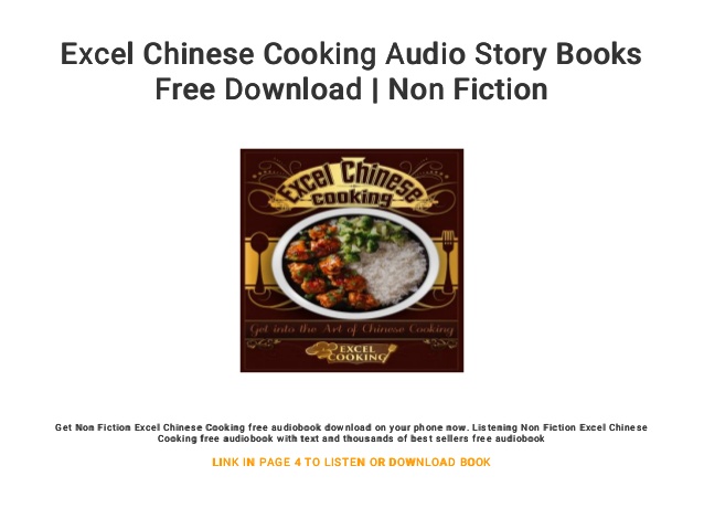 Chinese cooking books free download